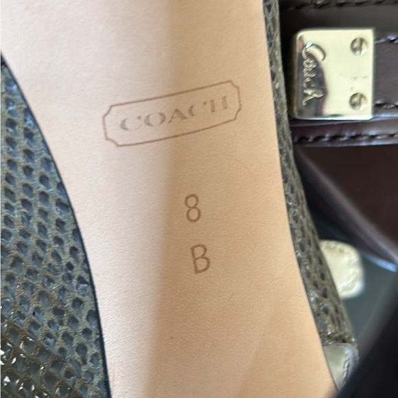 New Coach heels size 8 - Picture 5 of 6